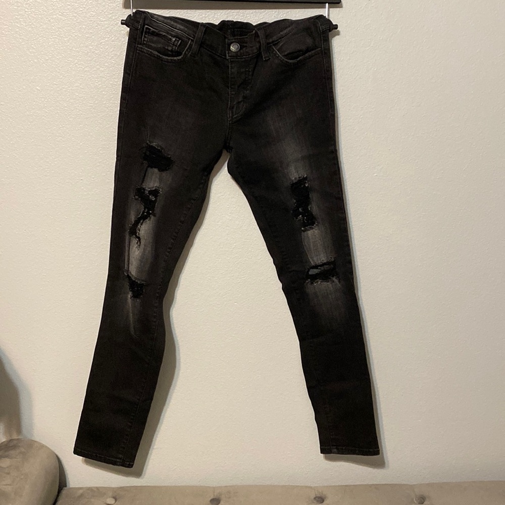 Flying Monkey, black skinny jeans, size 29